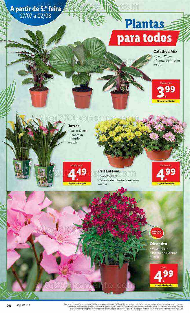 Antevisão Folheto LIDL Promoções de 27 julho a 2 agosto