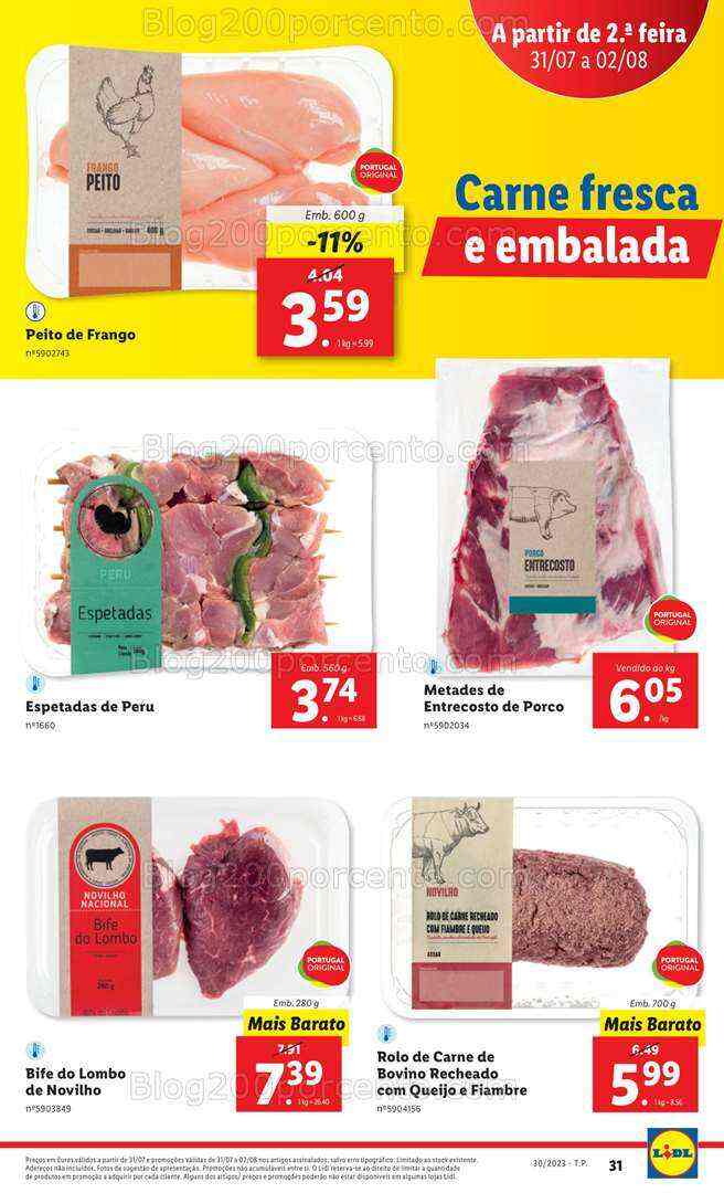 Antevisão Folheto LIDL Promoções de 27 julho a 2 agosto