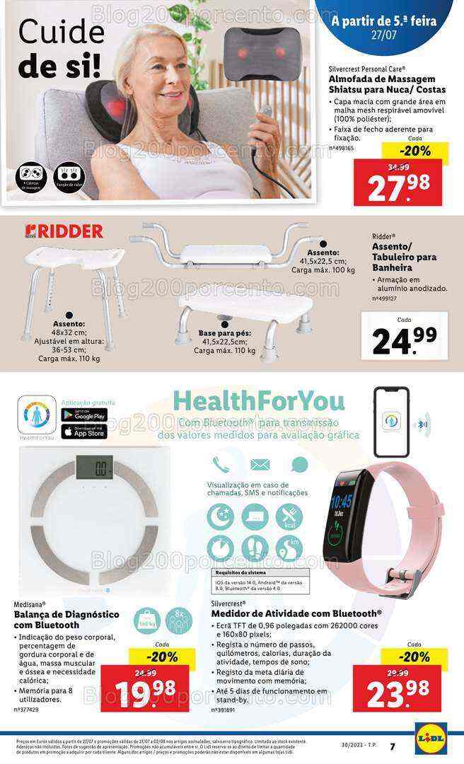 Antevisão Folheto LIDL Bazar Promoções de 27 julho a 2 agosto