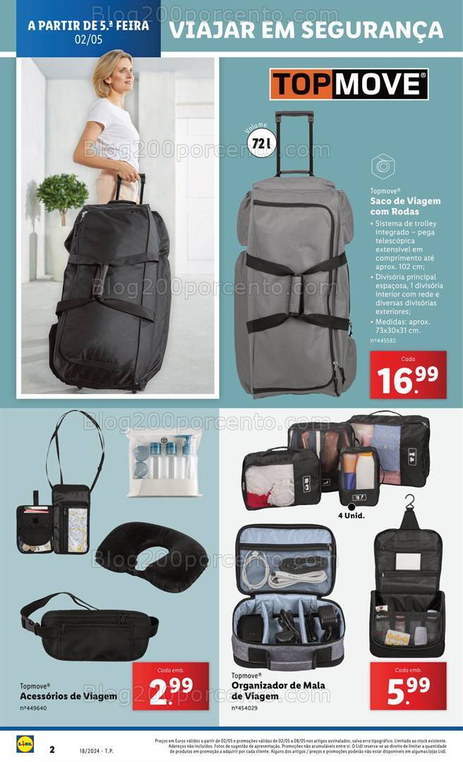 Antevisão Folheto LIDL Bazar Promoções de 2 a 8 maio