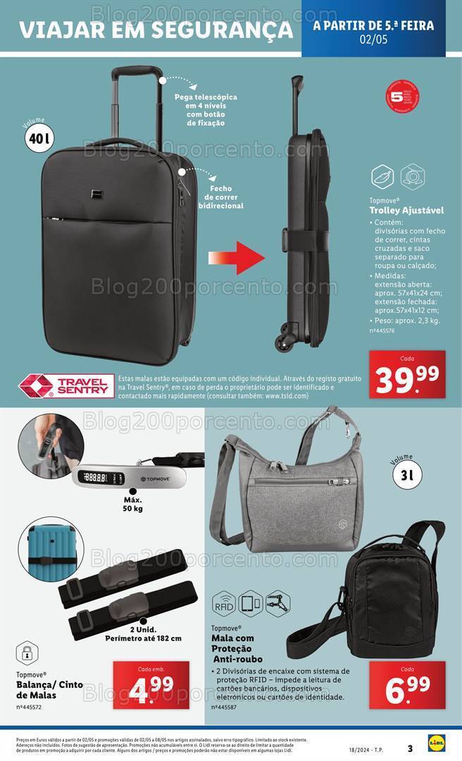 Antevisão Folheto LIDL Bazar Promoções de 2 a 8 maio