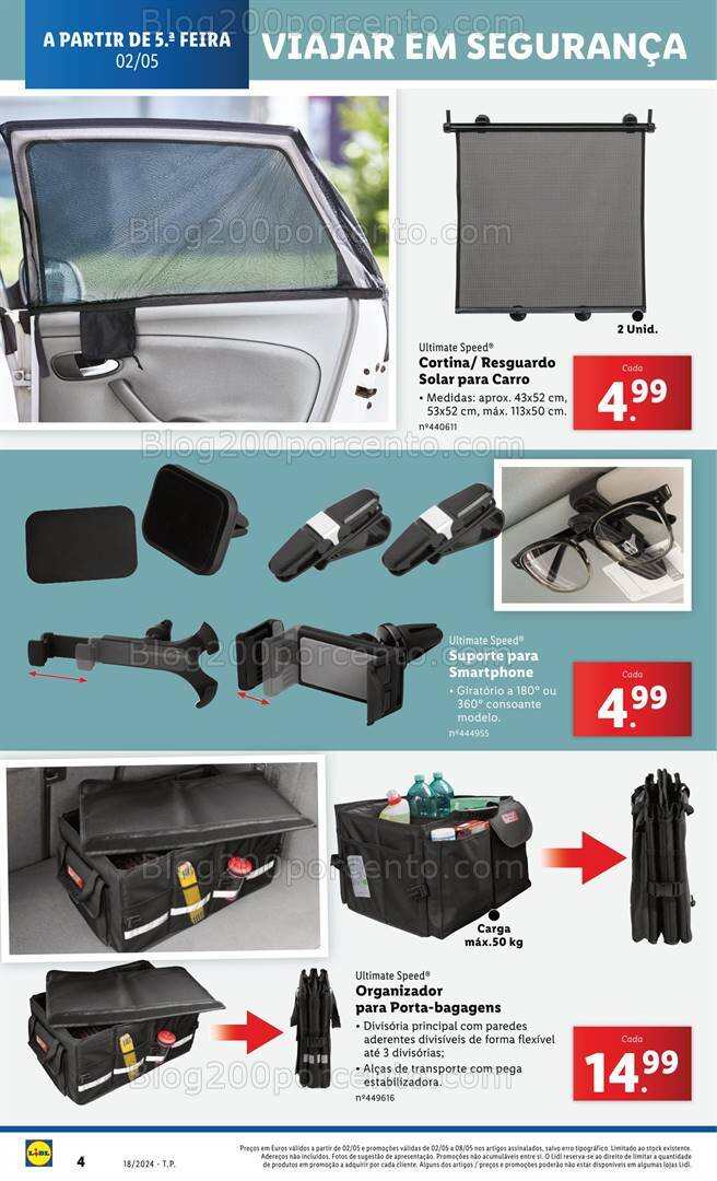 Antevisão Folheto LIDL Bazar Promoções de 2 a 8 maio