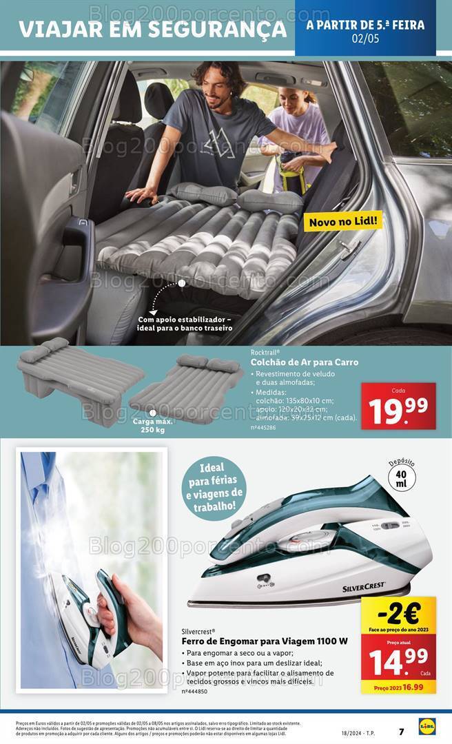 Antevisão Folheto LIDL Bazar Promoções de 2 a 8 maio