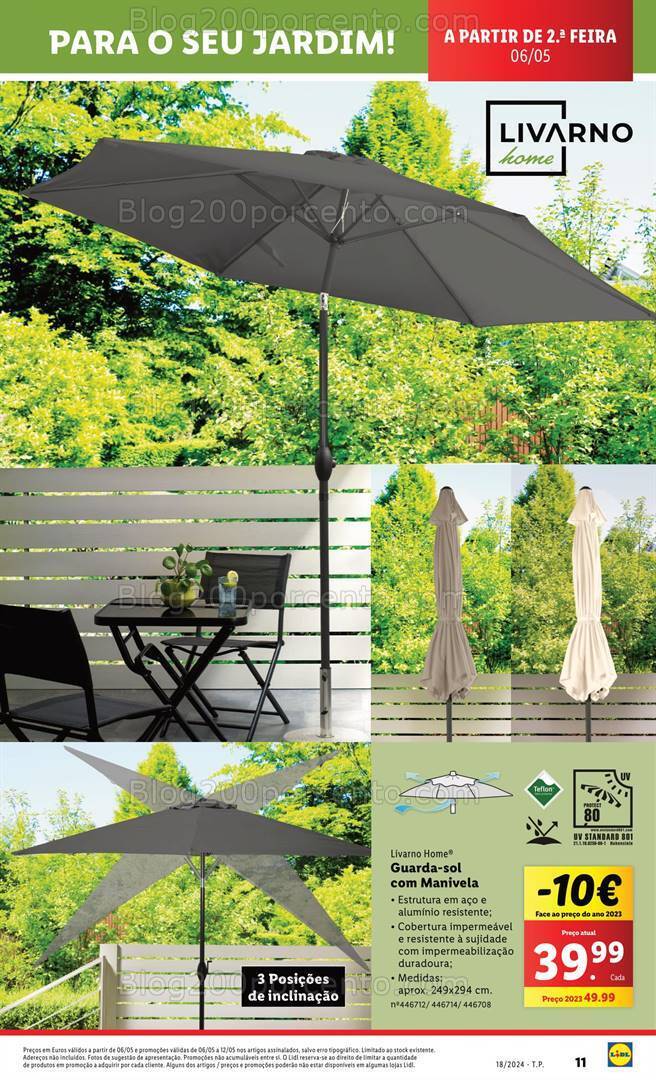 Antevisão Folheto LIDL Bazar Promoções de 2 a 8 maio