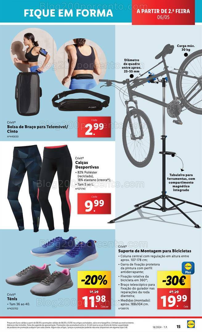 Antevisão Folheto LIDL Bazar Promoções de 2 a 8 maio