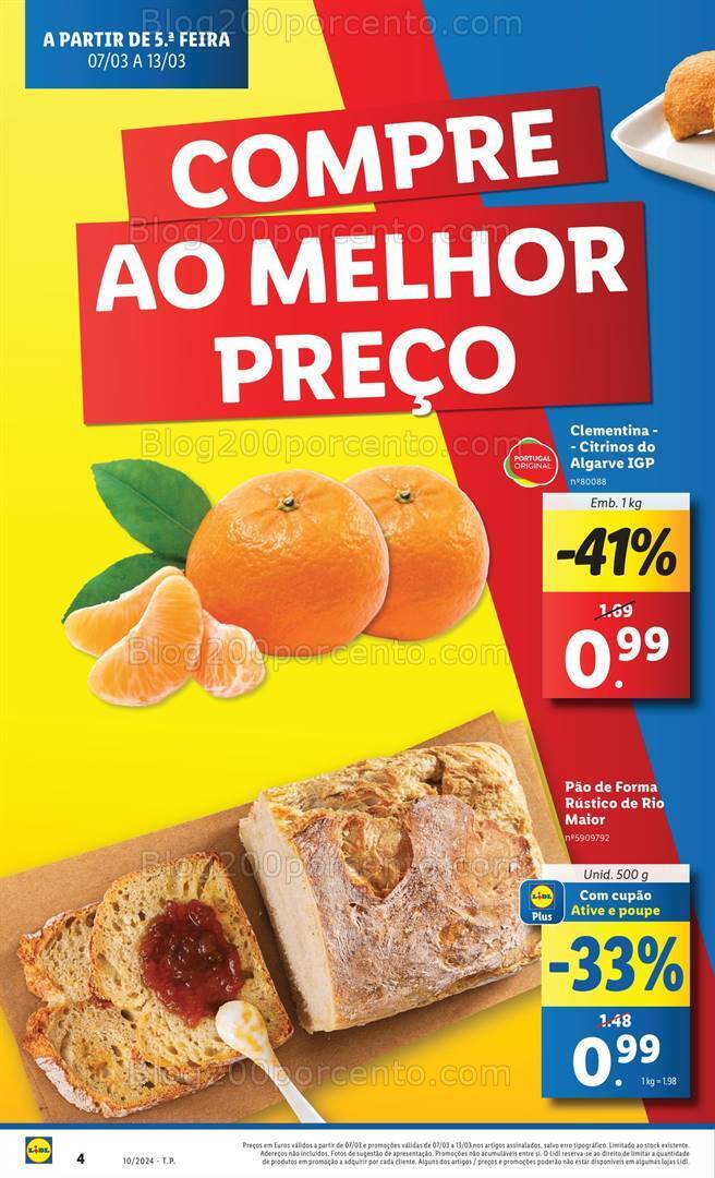 Antevisão Folheto LIDL Promoções de 7 a 13 março