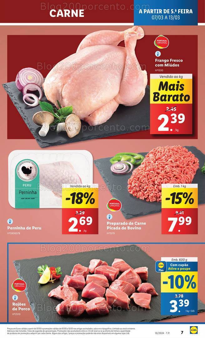 Antevisão Folheto LIDL Promoções de 7 a 13 março