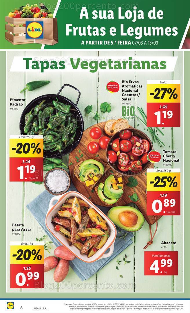 Antevisão Folheto LIDL Promoções de 7 a 13 março