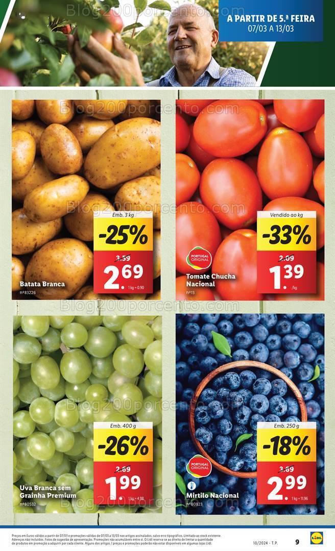 Antevisão Folheto LIDL Promoções de 7 a 13 março