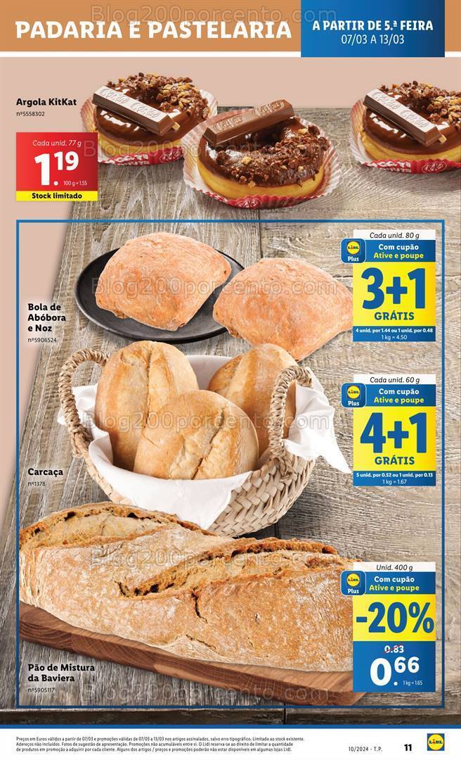 Antevisão Folheto LIDL Promoções de 7 a 13 março