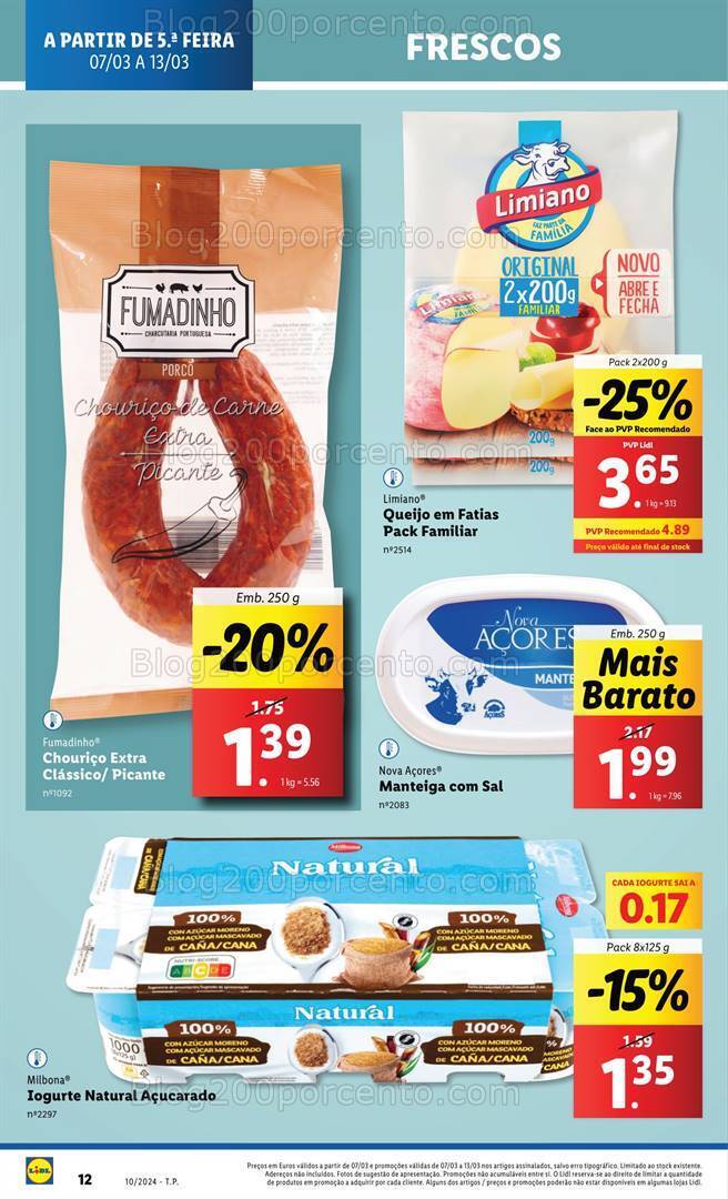 Antevisão Folheto LIDL Promoções de 7 a 13 março