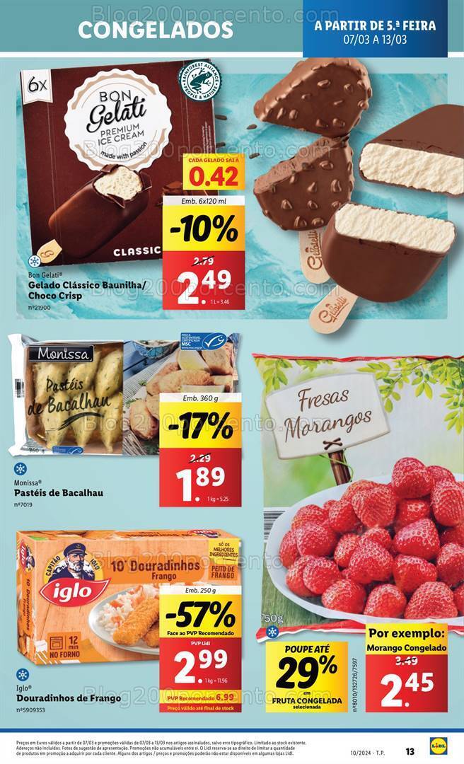 Antevisão Folheto LIDL Promoções de 7 a 13 março