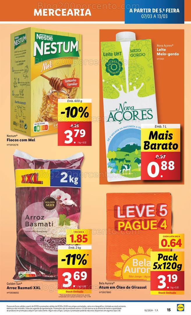Antevisão Folheto LIDL Promoções de 7 a 13 março