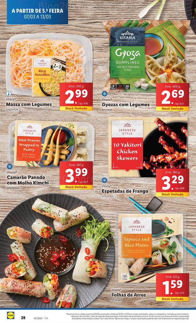 Antevisão Folheto LIDL Especial Japão Promoções de 7 a 13 março