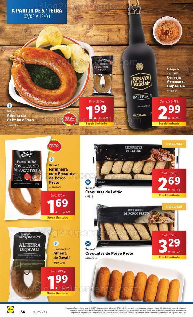 Antevisão Folheto LIDL Especial Páscoa Promoções de 7 a 13 março
