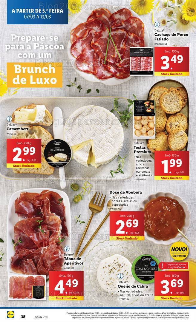 Antevisão Folheto LIDL Especial Páscoa Promoções de 7 a 13 março