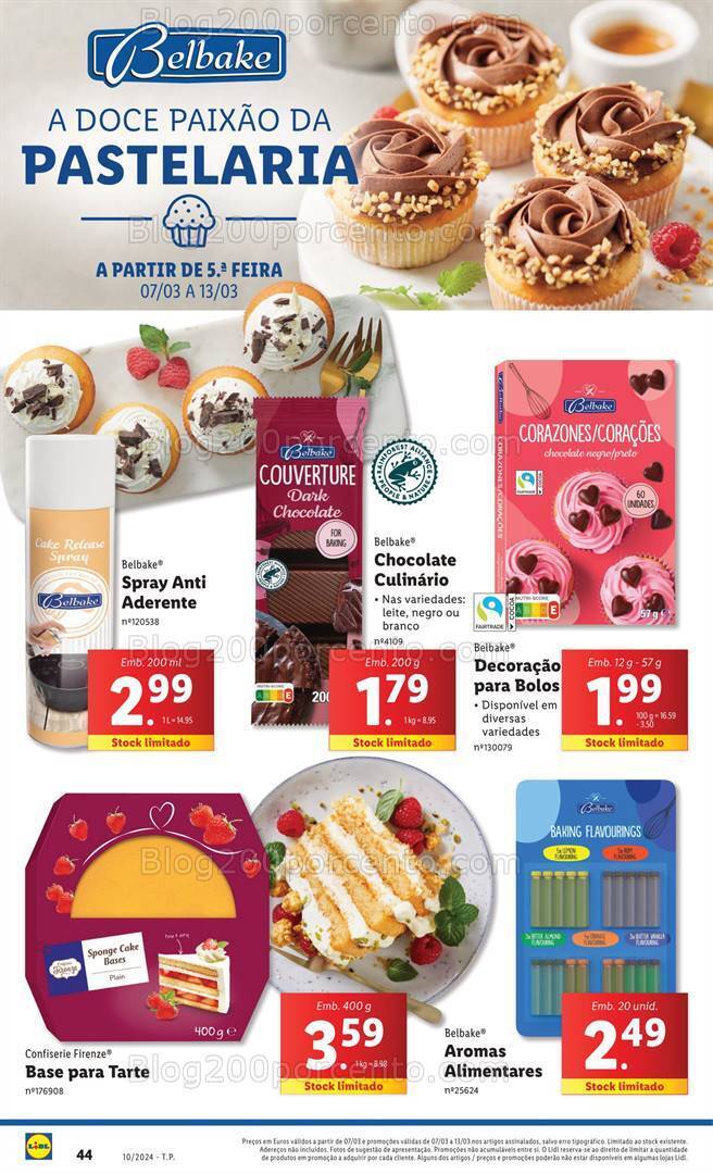 Antevisão Folheto LIDL Especial Páscoa Promoções de 7 a 13 março
