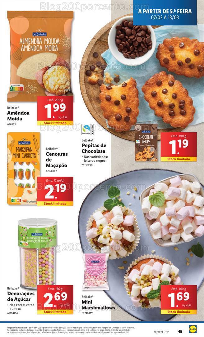 Antevisão Folheto LIDL Especial Páscoa Promoções de 7 a 13 março