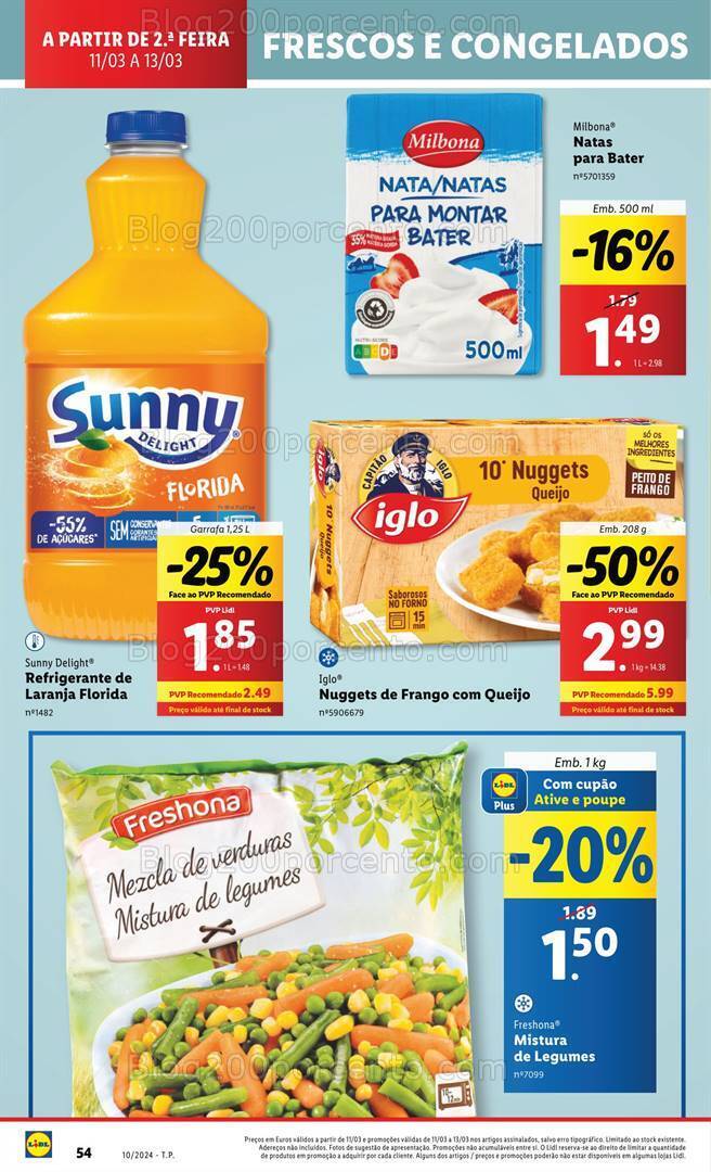 Antevisão Folheto LIDL Promoções de 7 a 13 março