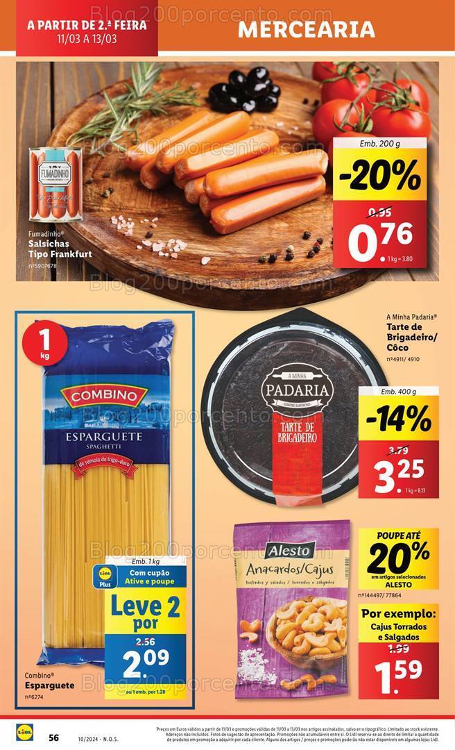 Antevisão Folheto LIDL Promoções de 7 a 13 março
