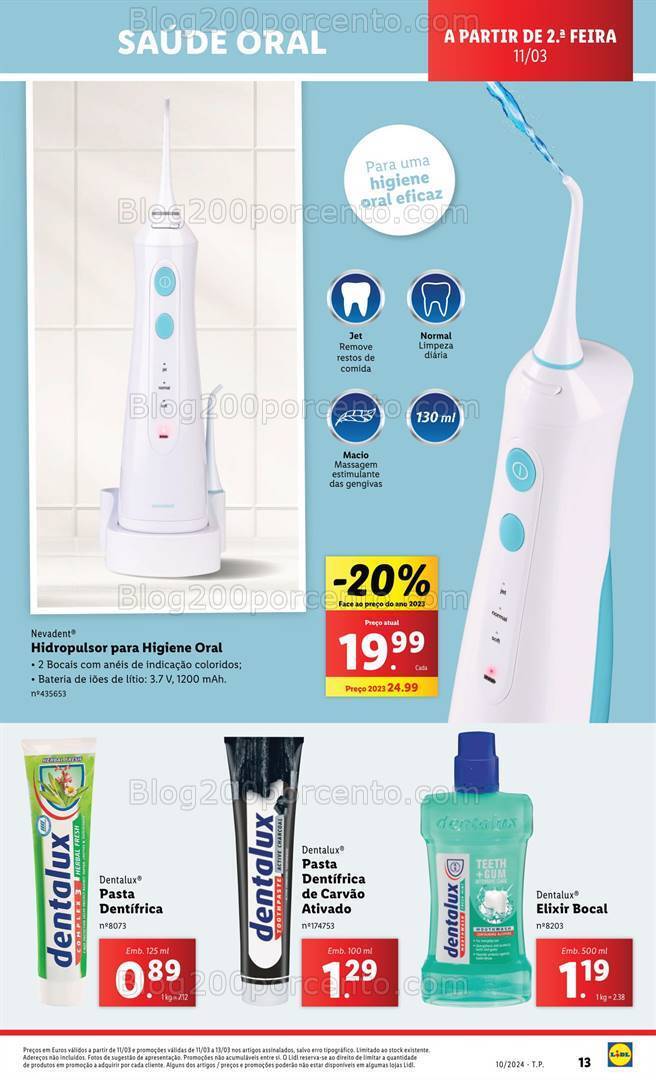 Antevisão Folheto LIDL Bazar Promoções de 7 a 13 março