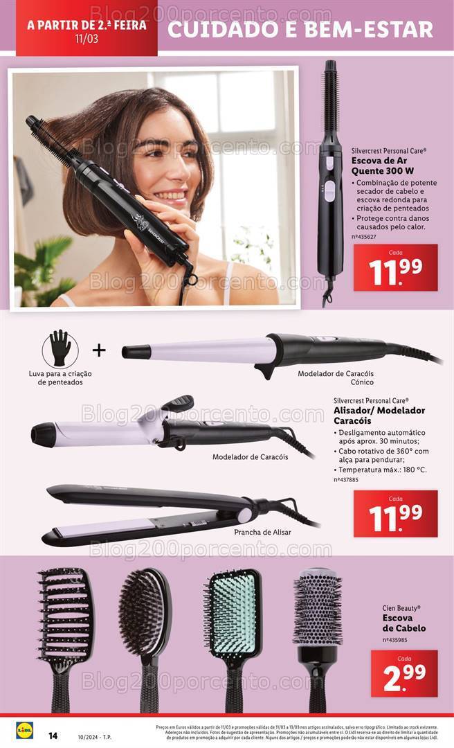 Antevisão Folheto LIDL Bazar Promoções de 7 a 13 março