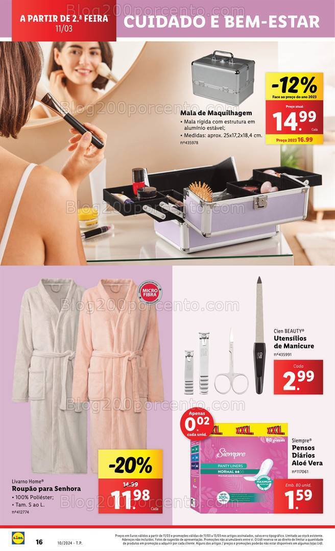 Antevisão Folheto LIDL Bazar Promoções de 7 a 13 março