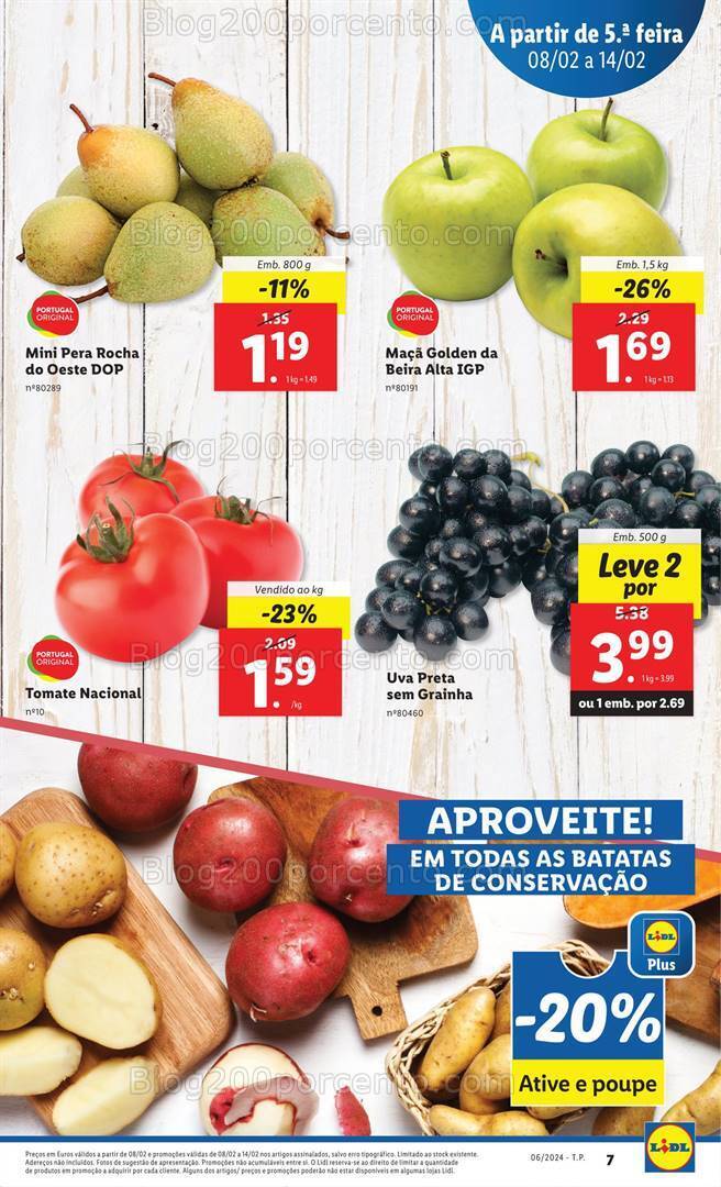Antevisão Folheto LIDL Promoções de 8 a 14 fevereiro