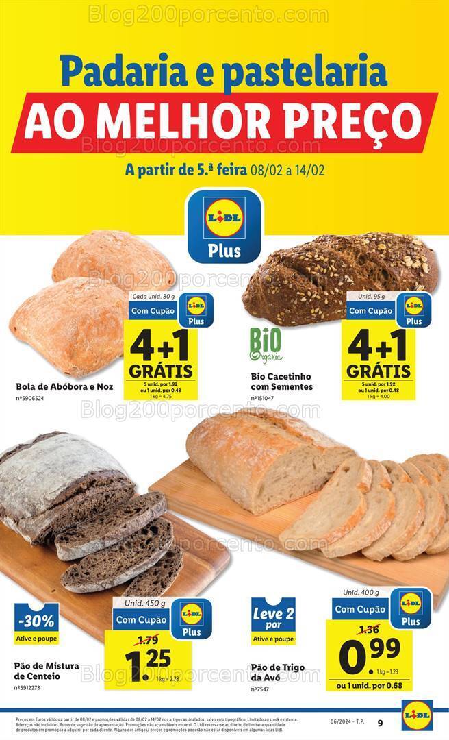 Antevisão Folheto LIDL Promoções de 8 a 14 fevereiro