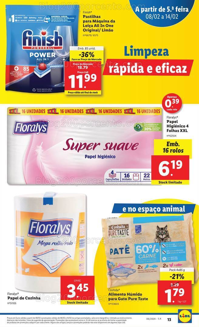 Antevisão Folheto LIDL Promoções de 8 a 14 fevereiro