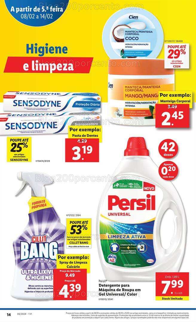 Antevisão Folheto LIDL Promoções de 8 a 14 fevereiro