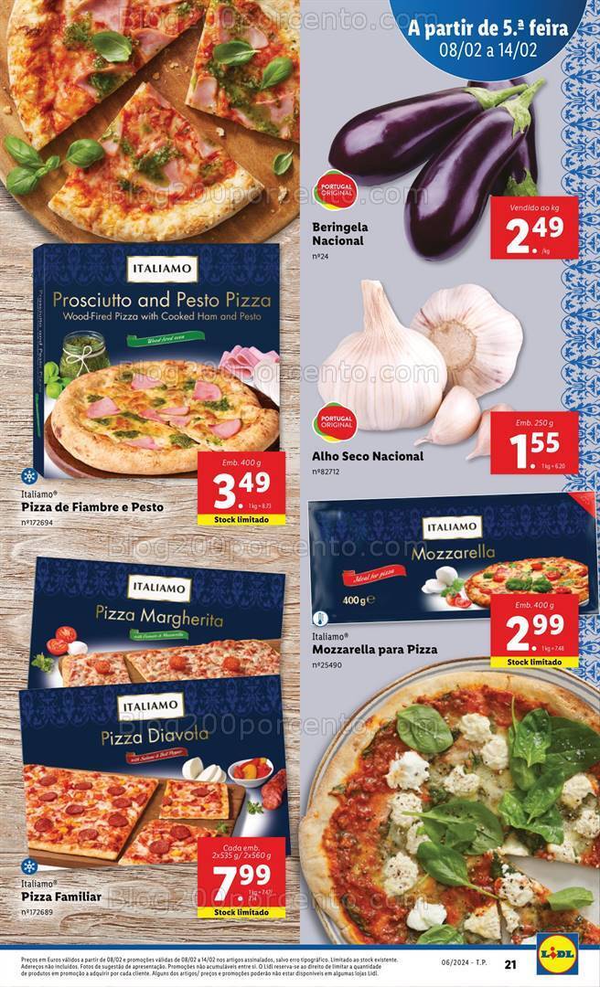 Antevisão Folheto LIDL Promoções de 8 a 14 fevereiro