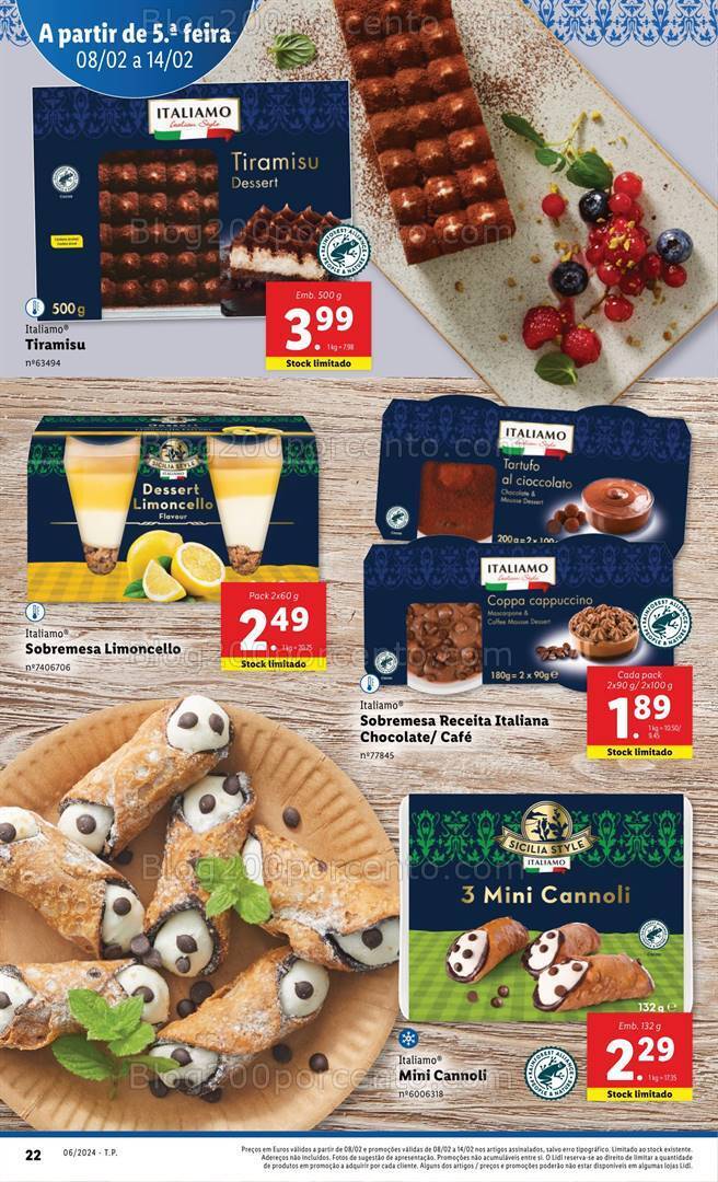 Antevisão Folheto LIDL Promoções de 8 a 14 fevereiro