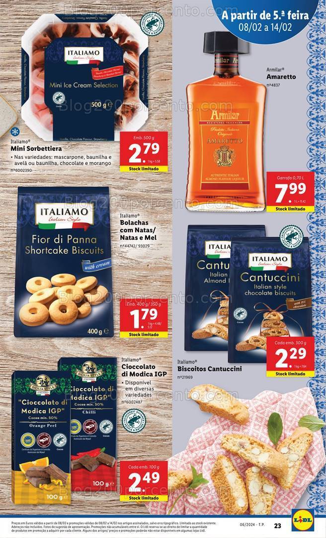 Antevisão Folheto LIDL Promoções de 8 a 14 fevereiro