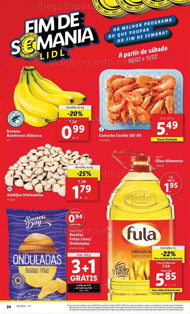 Antevisão Folheto LIDL Promoções de 8 a 14 fevereiro