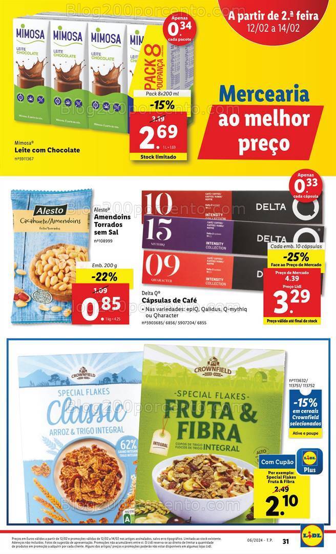 Antevisão Folheto LIDL Promoções de 8 a 14 fevereiro