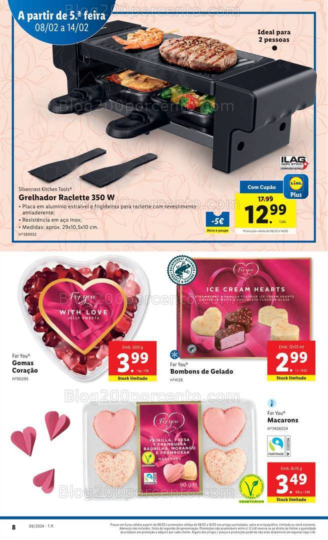 Antevisão Folheto LIDL Promoções de 8 a 14 fevereiro