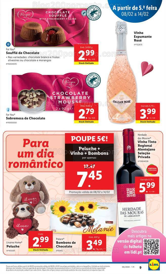 Antevisão Folheto LIDL Promoções de 8 a 14 fevereiro