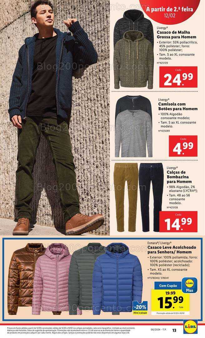 Antevisão Folheto LIDL Promoções de 8 a 14 fevereiro