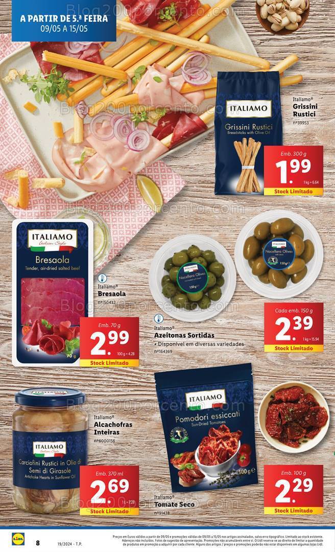 Antevisão Folheto LIDL Sabores do Mundo Promoções de 9 a 15 maio
