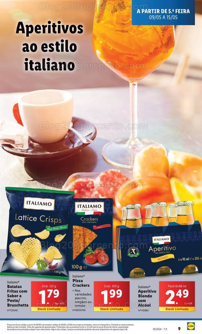 Antevisão Folheto LIDL Sabores do Mundo Promoções de 9 a 15 maio