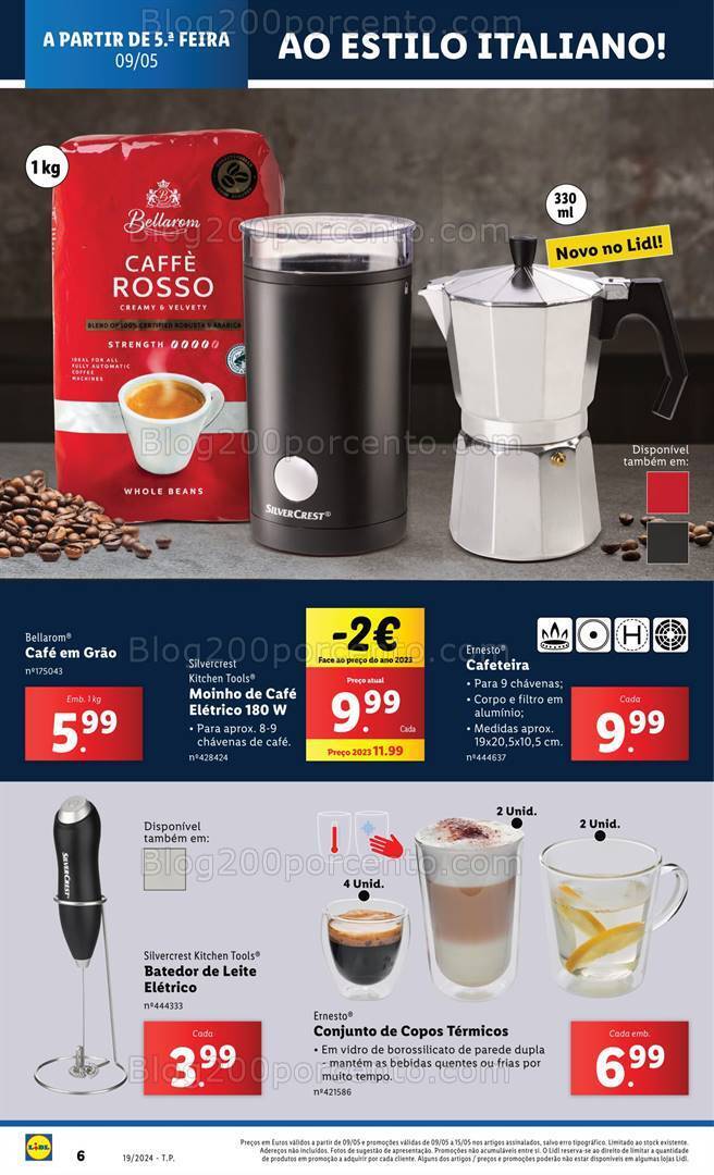 Antevisão Folheto LIDL Bazar Promoções a partir de 9 maio