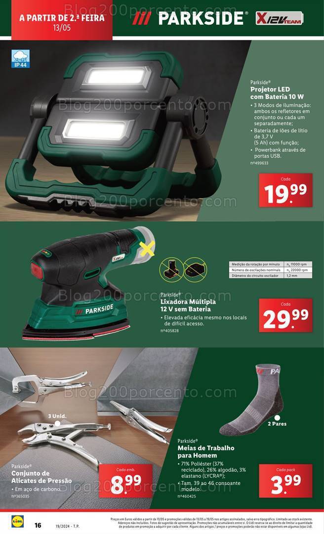 Antevisão Folheto LIDL Bazar Promoções a partir de 13 maio