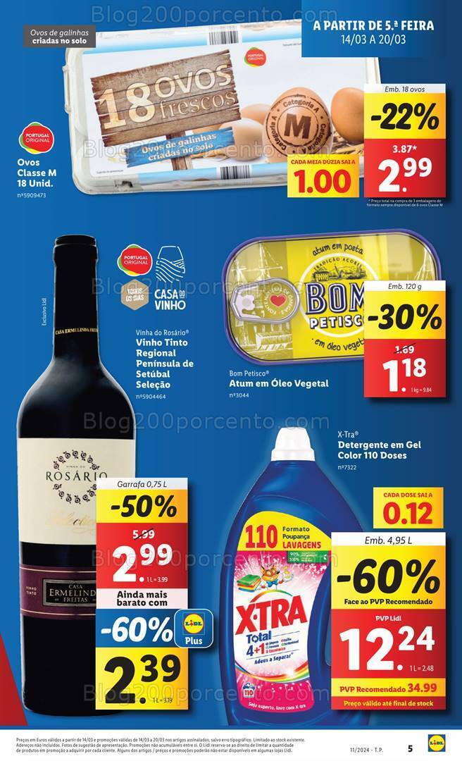 Antevisão Folheto LIDL Promoções de 14 a 20 março