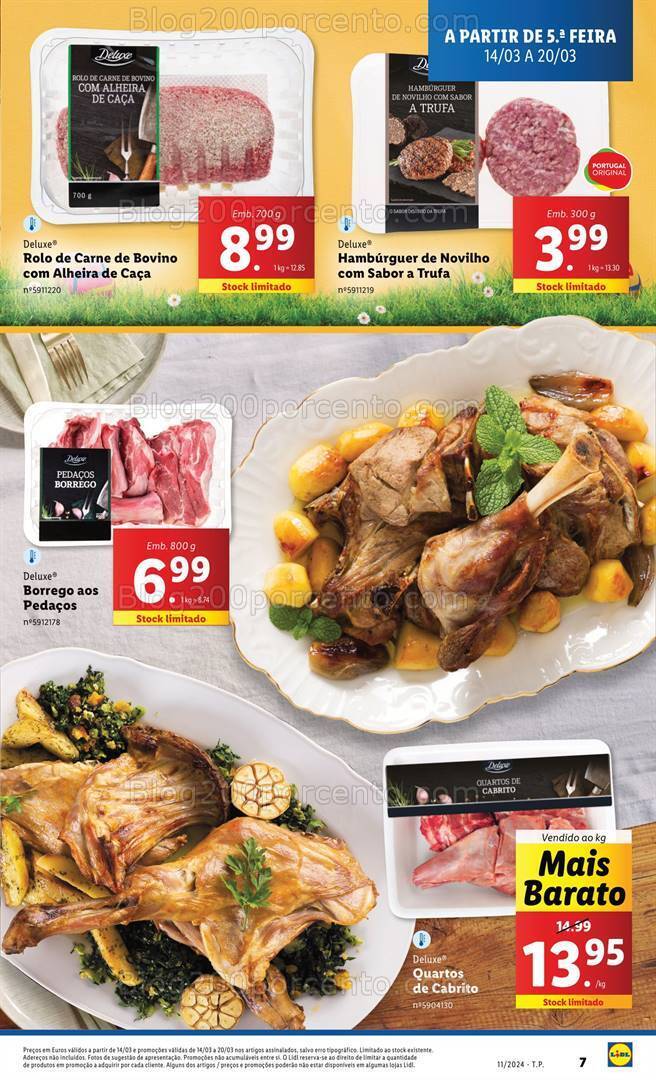 Antevisão Folheto LIDL Páscoa Promoções de 14 a 20 março