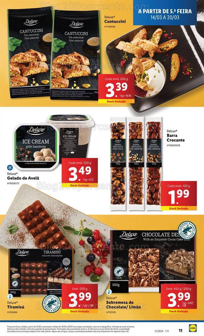 Antevisão Folheto LIDL Páscoa Promoções de 14 a 20 março