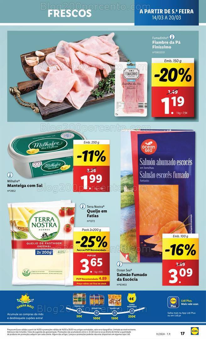 Antevisão Folheto LIDL Promoções de 14 a 20 março