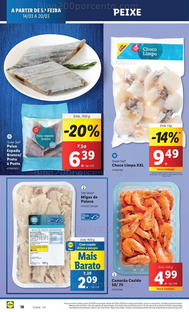 Antevisão Folheto LIDL Promoções de 14 a 20 março