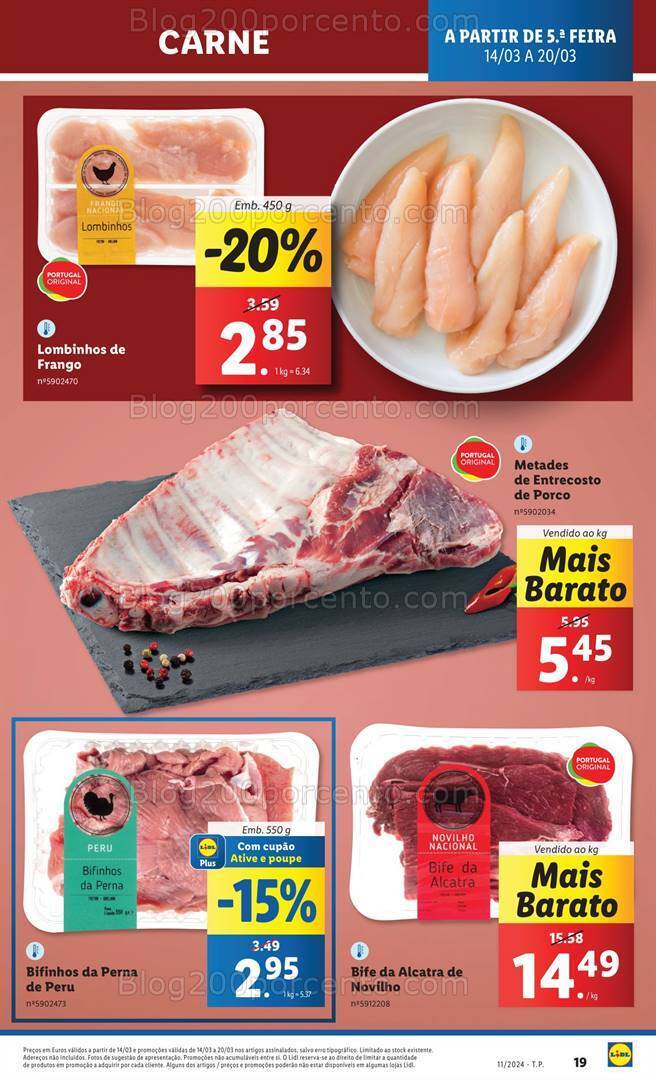 Antevisão Folheto LIDL Promoções de 14 a 20 março