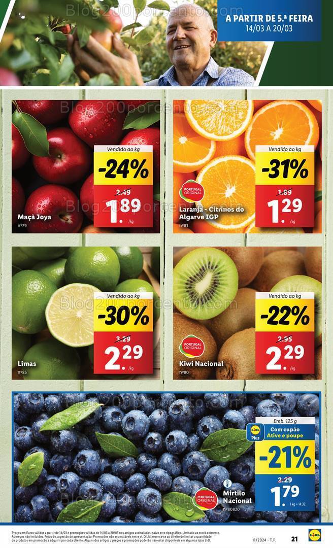 Antevisão Folheto LIDL Promoções de 14 a 20 março